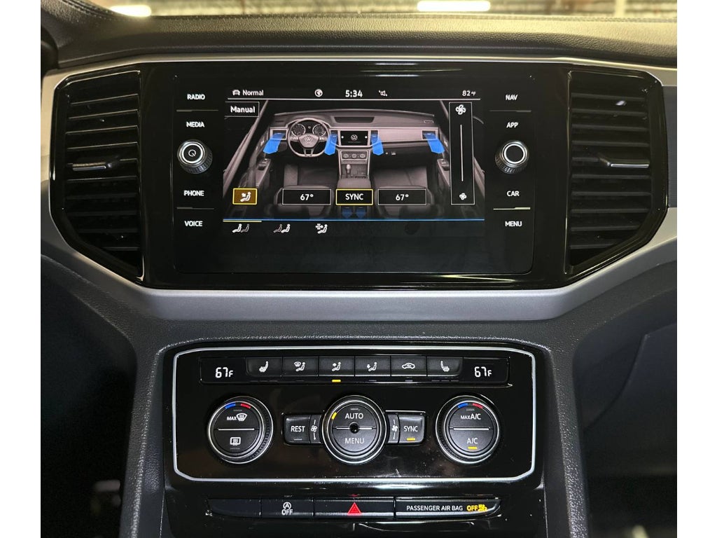 2023 Volkswagen Atlas 3.6L V6 SEL R-Line Black