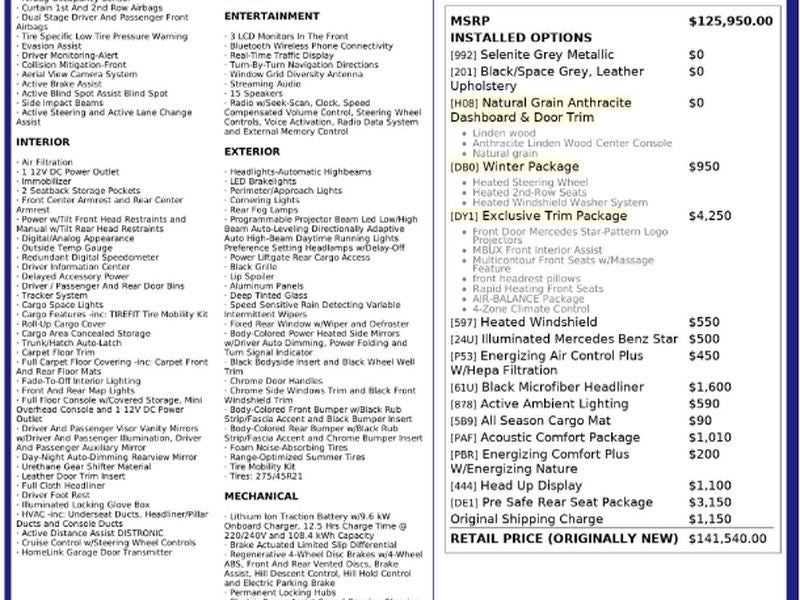 2023 Mercedes-Benz EQS 580 4MATIC®