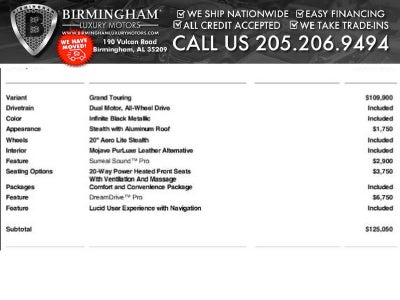 2024 Lucid Air Grand Touring