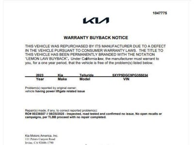 2023 Kia Telluride SX X-Pro