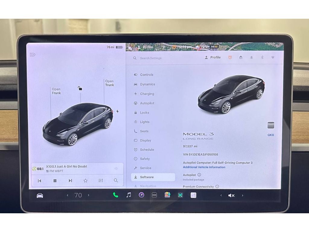 2018 Tesla Model 3 Long Range Battery