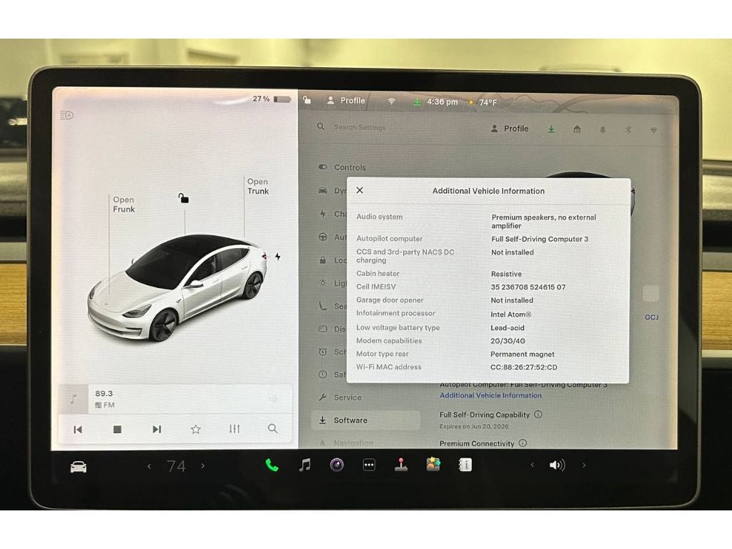 2020 Tesla Model 3 Standard Range Plus
