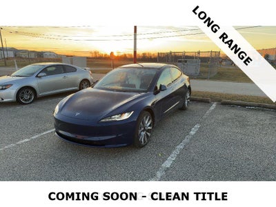 2025 Tesla Model 3 Long Range