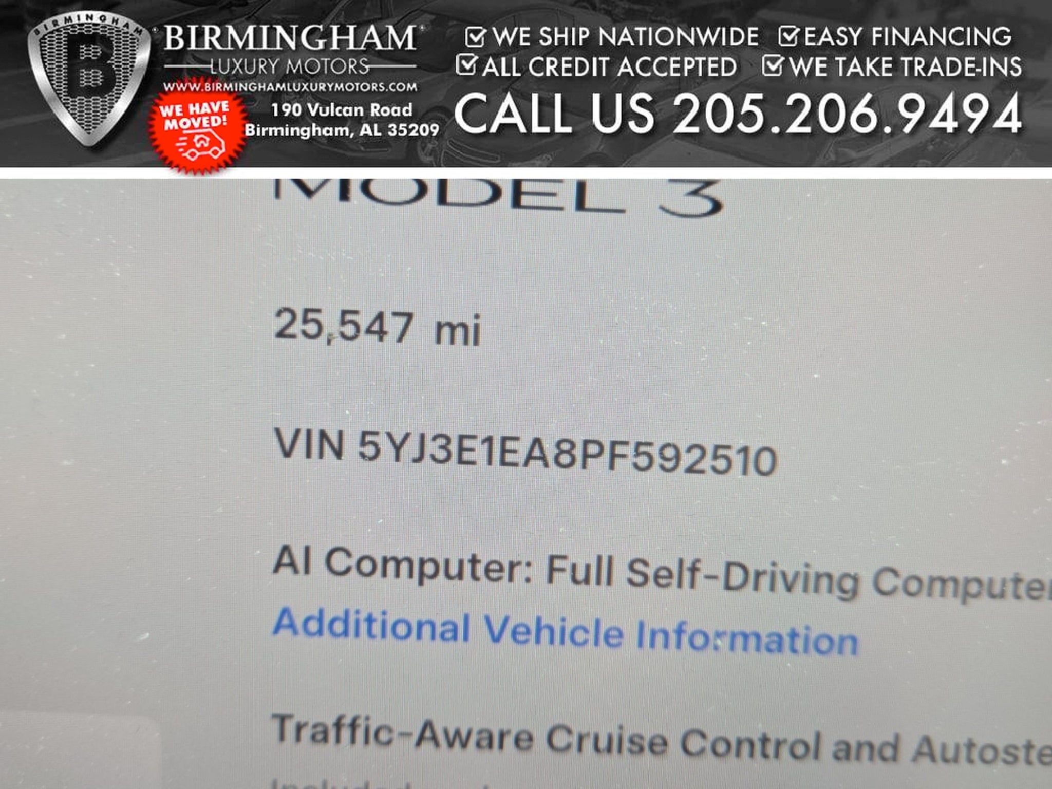 2023 Tesla Model 3 Base