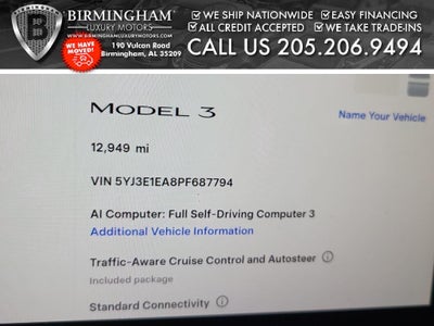 2023 Tesla Model 3 Base