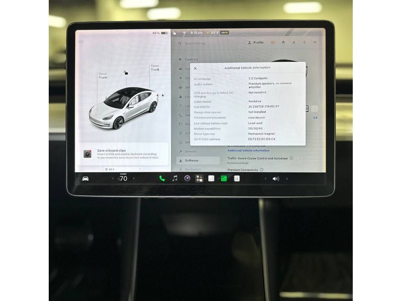 2019 Tesla Model 3 Standard Range Plus