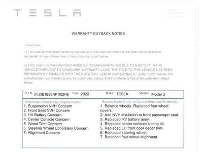 2022 Tesla Model 3 Long Range