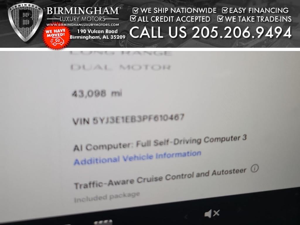 2023 Tesla Model 3 Long Range