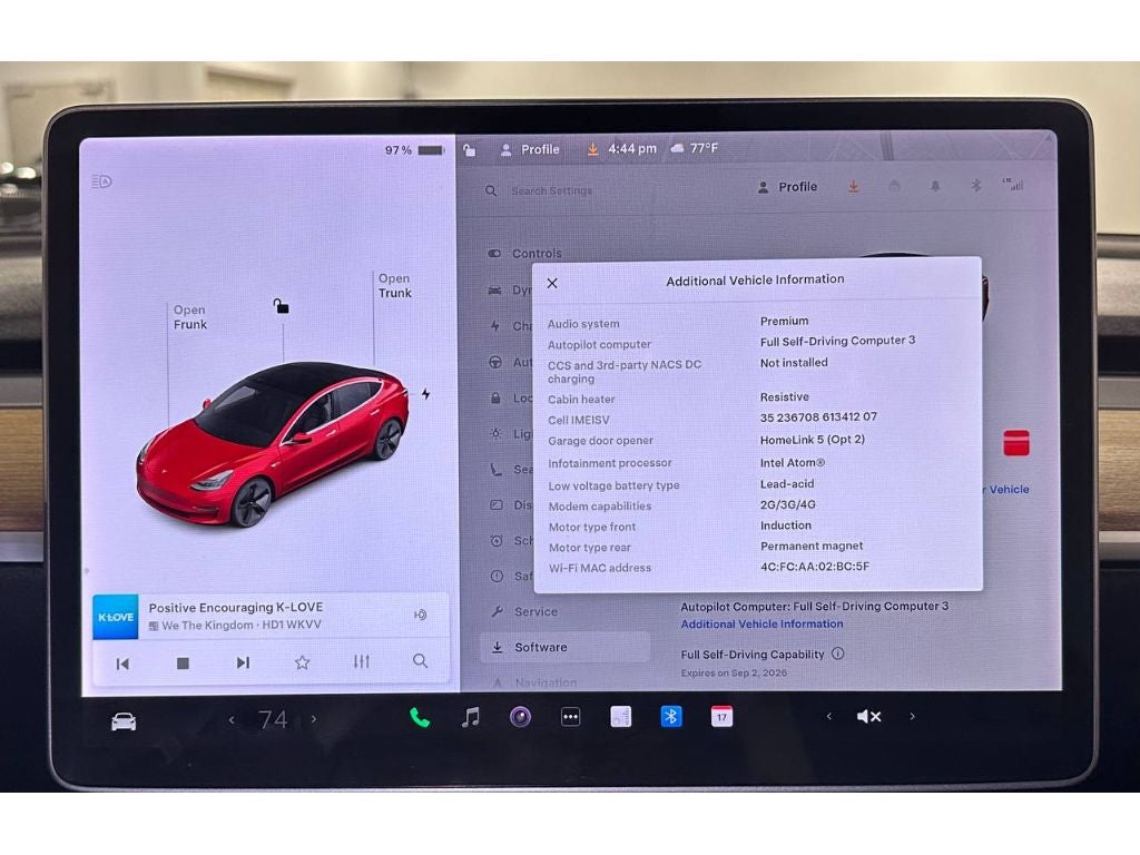 2018 Tesla Model 3 Long Range Battery