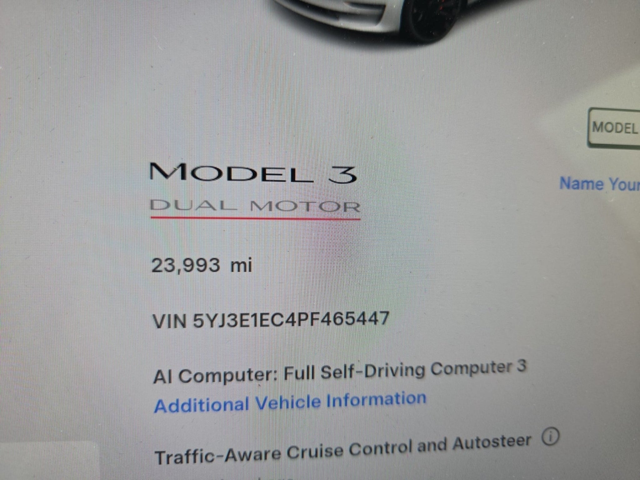 2023 Tesla Model 3 Performance