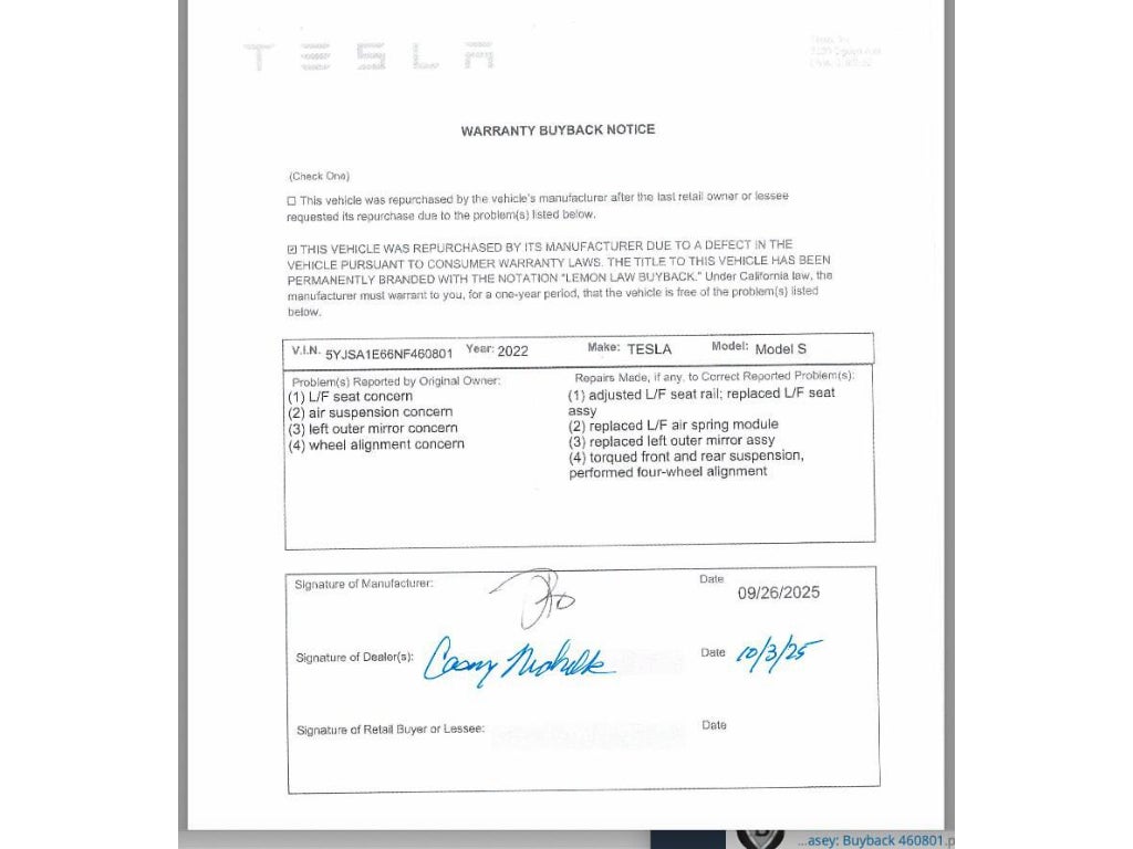 2022 Tesla Model S Plaid