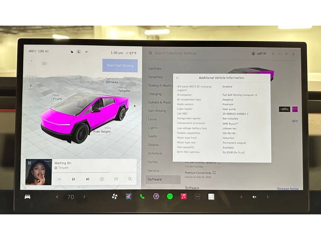 2025 Tesla Cybertruck Crew Cab Medium Bed