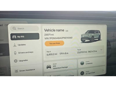 2023 Rivian R1S Adventure