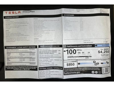 2026 Tesla Model X Plaid
