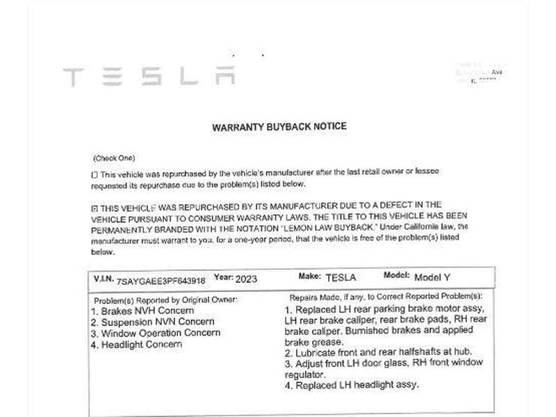 2023 Tesla Model Y Long Range