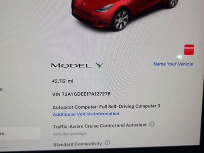 2023 Tesla Model Y Standard Range