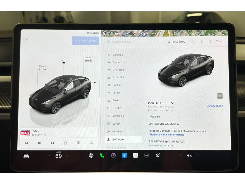 2025 Tesla Model Y Long Range