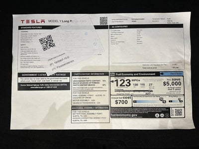 2026 Tesla Model Y Long Range