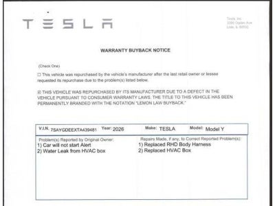 2026 Tesla Model Y Long Range