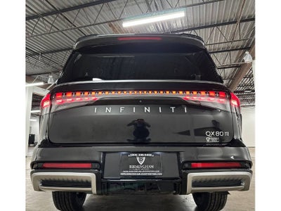 2025 INFINITI QX80 Sensory
