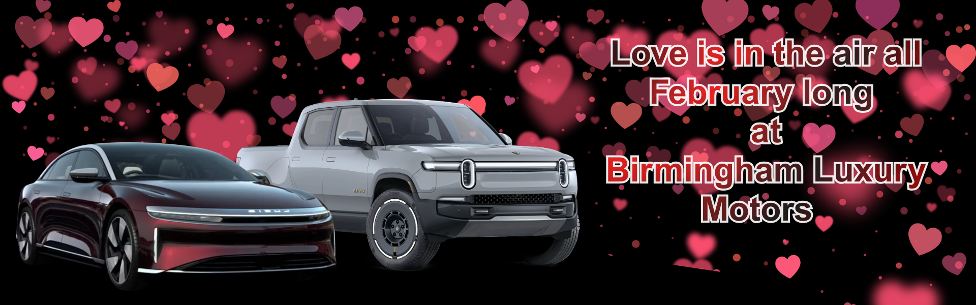 Love is in the air all February